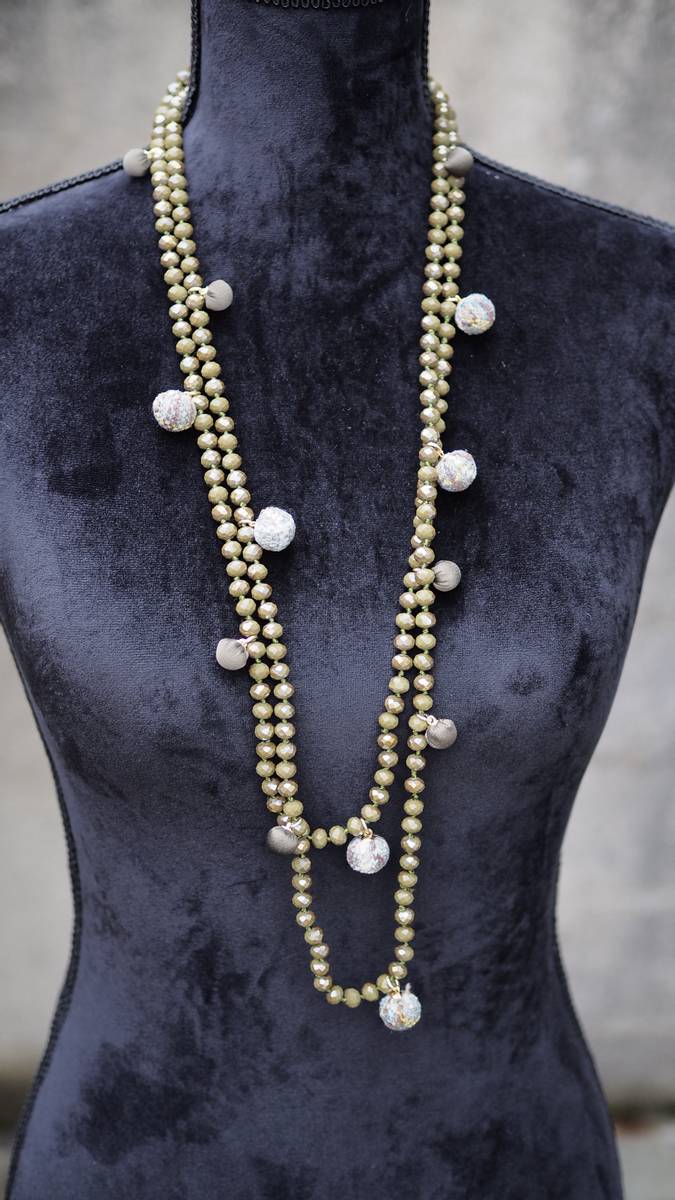 Nectar - Soho necklace - Moss