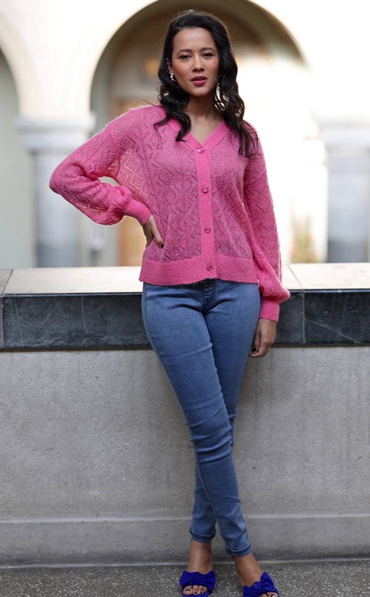 Anna Kamola - By Your Side Cardigan - Pink